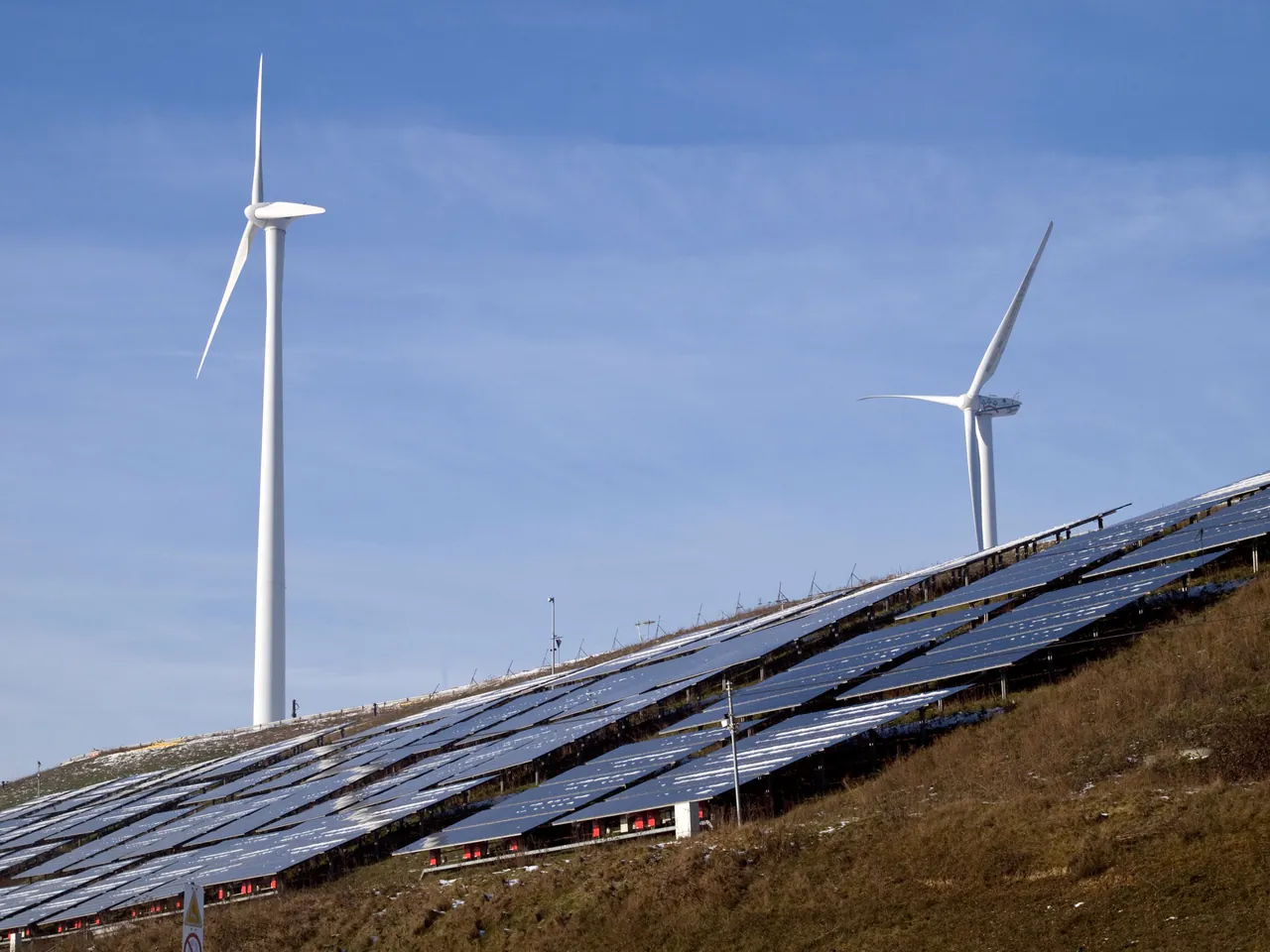 Photovoltaik und Windenergie als Bestandteile einer erneuerbaren Energieversorgung